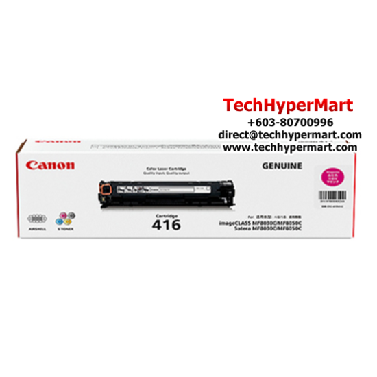 Canon 416 Cartridge (1500 Pages Yield, For MF8030Cn / MF8050Cn / MF8010Cn / MF8080Cw )