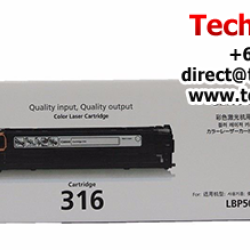 Canon Cartridge 316 (1980B003AA) Black  Toner (2,300 Pages Yield, For LBP-5050 / LBP-5050n Printer)