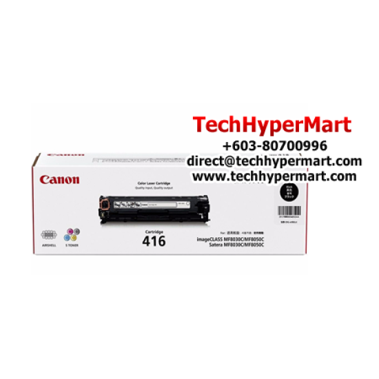 Canon Cartridge 416 (1980B004AA) Black Toner (2,300 Pages Yield, For imageCLASS MF8010/ MF8030) Canon Cartridge 416 (1980B004AA) Black Toner (2,300 Pages Yield, For imageCLASS MF8010/ MF8030)