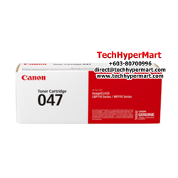 Canon CART 047 2164C003AA Black Toner Cartridge (1,600 Pages Yield, For LBP113w Printer)