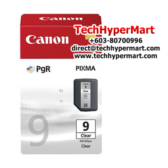 Canon PGI-9 Clear Ink Tank (191 ml) (2442B003AA, For iX7000, MP600R, MX7600) Canon PGI-9 Clear Ink Tank (191 ml) (2442B003AA, For iX7000, MP600R, MX7600)