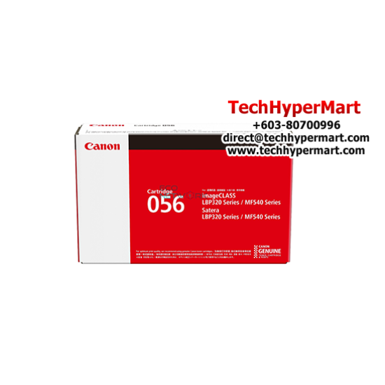 Canon 056 Cartridge (10000 Pages Yield, For LBP325x / MF543x) Canon 056 Cartridge (10000 Pages Yield, For LBP325x / MF543x)