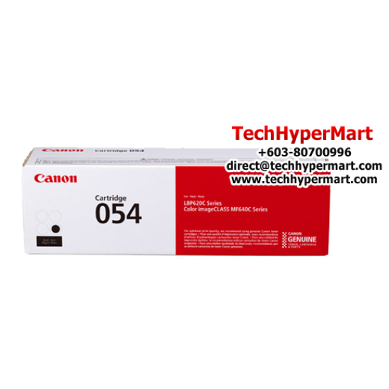Canon Cartridge 054 (3024C003AA) Black Toner (1,500 Pages Yield, For imageCLASS LBP621Cw / LBP623Cdw / MF641Cw / MF643Cdw / MF645Cx Printer) Canon Cartridge 054 (3024C003AA) Black Toner (1,500 Pages Yield, For imageCLASS LBP621Cw / LBP623Cdw / MF641Cw / MF643Cdw / MF645Cx Printer)