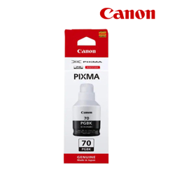 Canon GI-70 Black Ink Bottle (170 ml) (3388C001AA, For  GM2070 / G5070 / G6010)