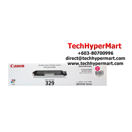 Canon Cartridge 329 Yellow, Magenta, Cyan Toner (1,000 Pages Yield, For LBP-7018C Printer) Canon Cartridge 329 Yellow, Magenta, Cyan Toner (1,000 Pages Yield, For LBP-7018C Printer)