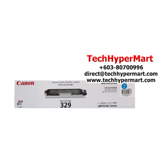 Canon Cartridge 329 Yellow, Magenta, Cyan Toner (1,000 Pages Yield, For LBP-7018C Printer) Canon Cartridge 329 Yellow, Magenta, Cyan Toner (1,000 Pages Yield, For LBP-7018C Printer)