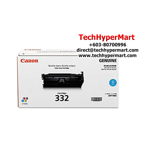 Canon Cartridge 332 Yellow, Magenta, Cyan Toner (6,100 Pages Yield, For LBP-7780Cx Printer) Canon Cartridge 332 Yellow, Magenta, Cyan Toner (6,100 Pages Yield, For LBP-7780Cx Printer)