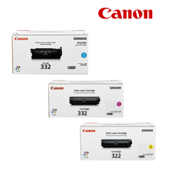Canon Cartridge 332 Yellow, Magenta, Cyan Toner (6,100 Pages Yield, For LBP-7780Cx Printer)