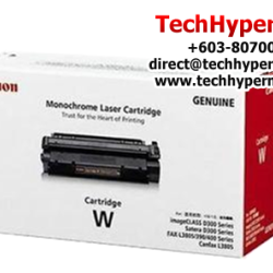 Canon Cartridge W (7833A003BA) Black Toner (4,000 Pages Yield, For imageCLASS D320/380, Fax L380/380S)