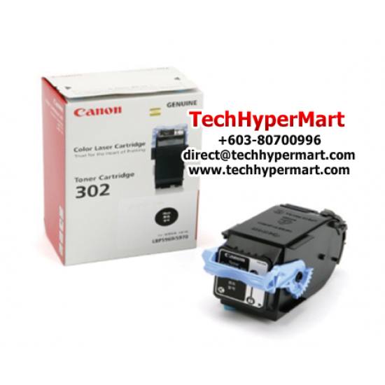 Canon CART 302 Black Toner (9645A005AA) (6,000 Pages Yield, For LBP-5960/LBP-5970 Printer) Canon CART 302 Black Toner (9645A005AA) (6,000 Pages Yield, For LBP-5960/LBP-5970 Printer)