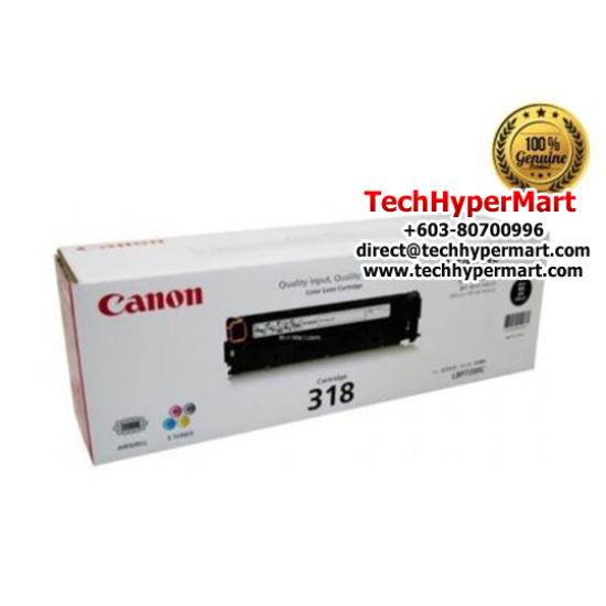 Canon CART 318 VP Black Toner (2662B006BA) (3,400 x 2 Pages Yield, For LBP-7200Cd/LBP-7200Cdn)