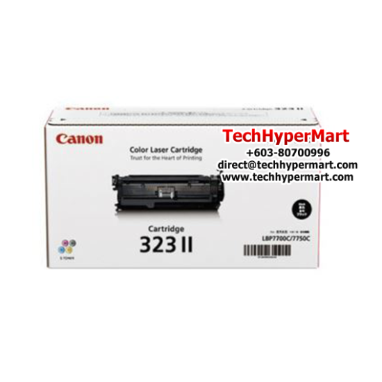 Canon CART 323 II Black Toner (2645B003BA) (5,000 Pages Yield, For LBP-7750Cdn Printer)