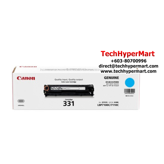 Canon CART 331 Cartridge (1500 Pages Yield, For LBP-7100Cn/ LBP-7110Cw)