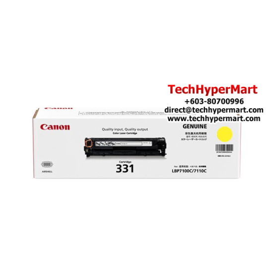 Canon CART 331 Cartridge (1500 Pages Yield, For LBP-7100Cn/ LBP-7110Cw) Canon CART 331 Cartridge (1500 Pages Yield, For LBP-7100Cn/ LBP-7110Cw)