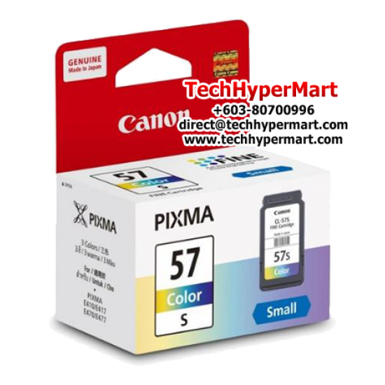Canon CL-57S Colour FINE cartridge (8ml) (1289C001AA, For E410/E470/E480/3170 Printer) Canon CL-57S Colour FINE cartridge (8ml) (1289C001AA, For E410/E470/E480/3170 Printer)