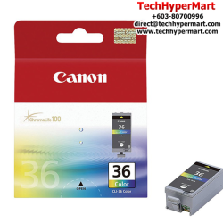 Canon CLI-36CLR Colour Cartridge (249 Pages Yield, For iP100/110 / TR150)