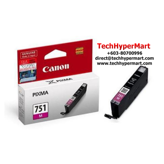 Canon CLI-751(B), CLI-751(C), CLI-751(M), CLI-751(Y) ink tank (7ml) (For iP7270, 8770, MG5670, 5570)