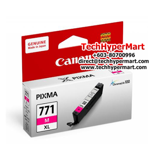 Canon CLI-771 XL Color Dye Ink Tank (10.8ml) (Compatible With MG5770/7770, TS5070/8070 Printer) Canon CLI-771 XL Color Dye Ink Tank (10.8ml) (Compatible With MG5770/7770, TS5070/8070 Printer)