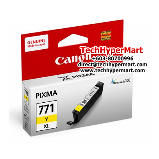 Canon CLI-771 XL Color Dye Ink Tank (10.8ml) (Compatible With MG5770/7770, TS5070/8070 Printer) Canon CLI-771 XL Color Dye Ink Tank (10.8ml) (Compatible With MG5770/7770, TS5070/8070 Printer)