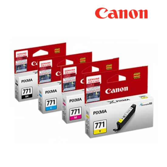 Canon CLI-771 Color Dye Ink Tank (6.5ml) (Compatible With MG5770/7770, TS5070/8070 Printer)