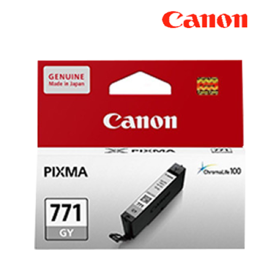 Canon CLI-771 Grey Dye Ink Tank (6.5ml) (0399C001AA, For MG7770, TS8070) Canon CLI-771 Grey Dye Ink Tank (6.5ml) (0399C001AA, For MG7770, TS8070)