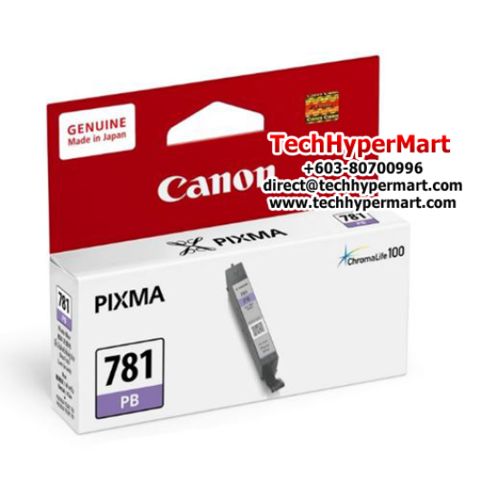 Canon CLI-781 PB Photo Blue Dye ink tank (5.6ml) (2117C001AA, For TS8170/9170 Printer) Canon CLI-781 PB Photo Blue Dye ink tank (5.6ml) (2117C001AA, For TS8170/9170 Printer)