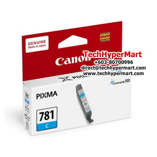 Canon CLI-781 BK, CLI-781 C, CLI-781 M, CLI-781 Y Dye ink tank (5.6ml) (For TS8170/9170, TR8570 Printer) Canon CLI-781 BK, CLI-781 C, CLI-781 M, CLI-781 Y Dye ink tank (5.6ml) (For TS8170/9170, TR8570 Printer)
