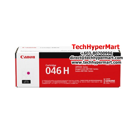 Canon Cartridge 046H Cyan, Magenta, Yellow Toner (5,000 Pages Yield, For LBP654Cx Printer) Canon Cartridge 046H Cyan, Magenta, Yellow Toner (5,000 Pages Yield, For LBP654Cx Printer)