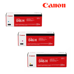 Canon Cartridge 046H Cyan, Magenta, Yellow Toner (5,000 Pages Yield, For LBP654Cx Printer)