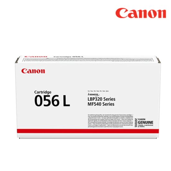 Canon 056 L Cartridge (5100 Pages Yield, For LBP325x / MF543x) Canon 056 L Cartridge (5100 Pages Yield, For LBP325x / MF543x)