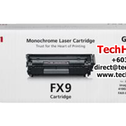 Canon Cartridge FX9 (0263B003BA) Black Toner (2,300 Pages Yield, Fax L100/120/140, imageCLASS MF41xx)