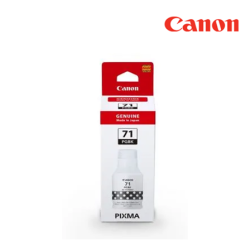 Canon GI-71 Black Ink Bottle (135 ml, For G1020/G1730/G2020/G2730/G3020/G3060/G3730/G3770/G4770)