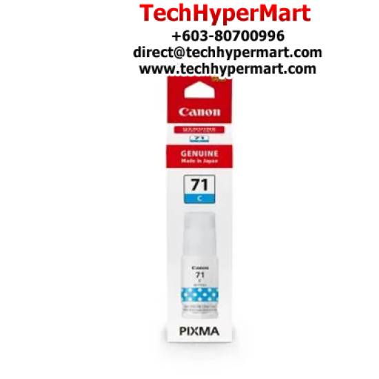 Canon GI-71 Color Ink Bottle (70 ml, For G1020/G1730/G2020/G2730/G3020/G3060/G3730/G3770/G4770) Canon GI-71 Color Ink Bottle (70 ml, For G1020/G1730/G2020/G2730/G3020/G3060/G3730/G3770/G4770)