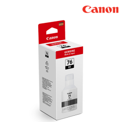 Canon GI-76 BK Cartridge (14000 Pages Yield, For GX6070/GX7070)