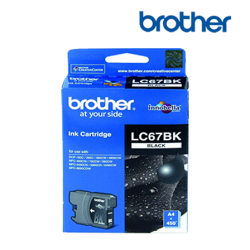 Brother LC67BK Black Ink Cartridge (Up To 450 Pages, For MFC-5890CW / DCP-6690CW / MFC-6890CDW ( A3 )