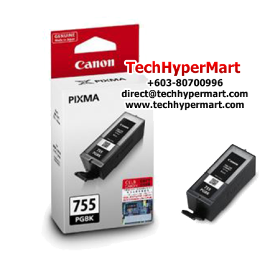 Canon PGI-755 XXL Black Pigment ink tank (37ml, For MX727/927, iX6770/6870, Original Ink)