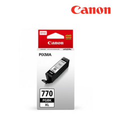 Canon PGI-770 XL Black Pigment Ink Tank (22.2ml) (0320C001AA, For MG5770/7770, TS5070/8070)