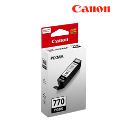 Canon PGI-770 Black Pigment Ink Tank (15.4ml) (0374C001AA, For MG5770/7770, TS5070/8070)