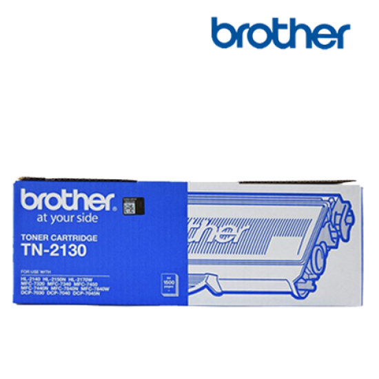 Brother TN-2130 Toner Black Cartridge (Up To 1,500 Pages, For HL-2140 / DCP-7040 / MFC-7340)