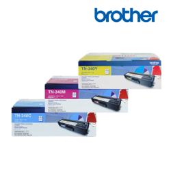 Brother TN-340C, TN-340M, TN-340Y Color Toner Cartridge (Up To 1,500 Pages, For HL-4570CDW)