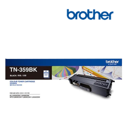 Brother TN-359BK Super High Toner Black Cartridge (Up To 2,500 Pages, For HL-L8350CDW)