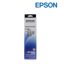 Epson C13S015506 Ribbon Cartridge (For LQ-300, 300+, 300+II, 400, 450, 500, 550, 10m Lenght)