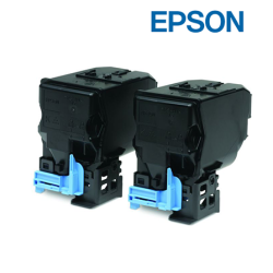 Epson C13S050594 Double Black Cart Pack Toner (12,000 Page Yield, For AL-C3900DN, CX37DN)