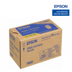 Epson C13S050602 (Y) Color Toner (Up to 7,500 Page Yield, For AL-C9300DN, Original Toner)
