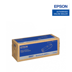 Epson C13S050697 Black High Capacity Toner (Up to 23,700 Page Yield, For AL-M400DN)