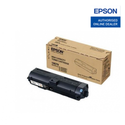 Epson C13S110079 Black Toner (Original Cartridge, For AL-M310DN, AL-M320DN, 6,100 Page Yield)
