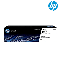 HP 107A Toner Cartridge (W1107A, 1000 Pages Yield,  For Laser 107a, 107w, MFP 135, 137)