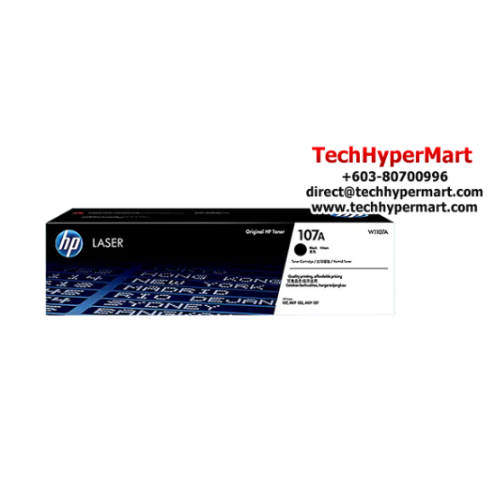 HP 107A Toner Cartridge (W1107A, 1000 Pages Yield, For Laser 107a, 107w, MFP 135, 137) HP 107A Toner Cartridge (W1107A, 1000 Pages Yield, For Laser 107a, 107w, MFP 135, 137)