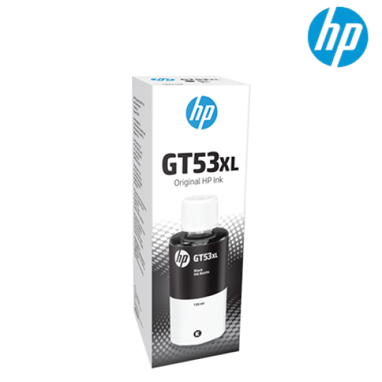 HP GT53XL Black Original Ink Bottle Cartridge (1VV21AA) (6,000 Pages, For DeskJet GT 5810, 5820, 419, 515 & 615 Printer)