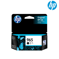 HP 965 Black Original Ink Cartridge (3JA80AA, 1,000 Pages, For 9010, 9020)